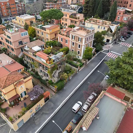 Classical Art - Monteverde With Garden Villa Rome