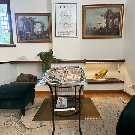 Classical Art - Monteverde With Garden Villa Rome